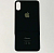 Заднє скло корпусу iPhone X (big hole) чорне (Х) 8000822B 