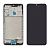 LCD Samsung A16 (4G)/A165 (2024) із чорним тачскрином + корпусна рамка OLED FULL SIZE (M) 