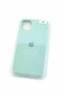 Чохол iPhone X/XS Silicon Case original FULL №17 spring mint (4you) "Акційна ціна"