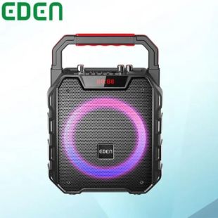 Портативна колонка EDEN ED-617 (Мікрофон, 24x16x35.5cm, 6.5"full range, 16W RMS, 1800mah, гар 3мес)
