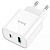 МЗП-USB HOCO C80A Plus PD 20W+QC3.0 (1USB/1Type-C/3.1A) White