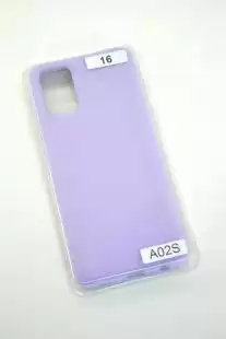 Чохол Samsung A02s/A025 Silicon Original FULL №16 Lilac (4you)