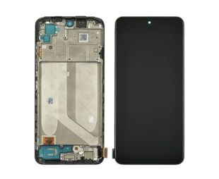 LCD Xiaomi Redmi Note 10/10s/ POCO M5S с чёрным тачскрином + корпусная рамка OLED (M) 