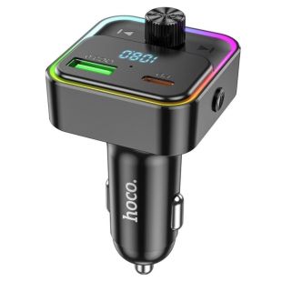 FM модулятор HOCO E81 Black