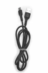 Usb-cable Type-C 4you Skina ( 2.1A, TPE, чорний, тех.пакет ) 