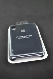 Чохол iPhone XS Max Silicon Case original №18 Black