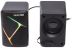 Акустика Maxxter CSP-U004RGB 2.0 (6 Bт) (підсвічування) Black