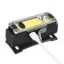 Фонарик налобный LED T124 XPE + COB, 150 lm,АКБ сменный18650 1200 mAh, Type-C, 5 режимов, black(М)
