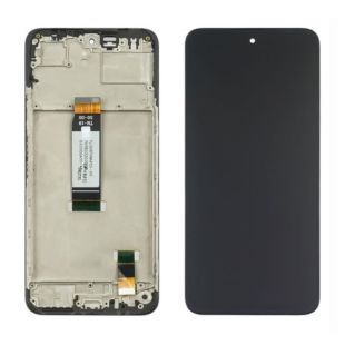 LCD Xiaomi Redmi 13 черным тачскрином + корпусная рамка (М) 