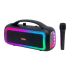 Портативна колонка MS-3644BT-W (USB, SD, Bluetooth, FM, дисплей, мікрофон) 40x22x15см Black
