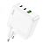 МЗП-USB HOCO C115A PD65W+ QC3.0 (1USB/2Type-C) White