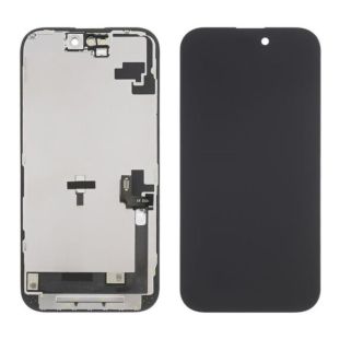 LCD iPhone 16 с чёрным тачскрином + дисплейная рамка ZY-IN CELL FHD (M) 