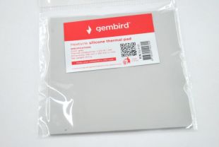 Термопаста  пластина Gembird TG-P-01 пластина (100*100*1мм) (Д)