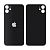 Заднє скло корпусу iPhone 11 (big hole) Original PRC Black (Х) 8000847B