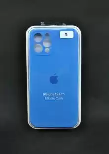 Чохол iPhone 12 Silicon Case original FULL Camera № 3 iris ( 4you )