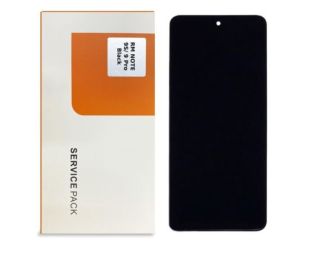 LCD Xiaomi Redmi Note 9 Pro/9Pro max/9s із чорним тачскрином Service Pack (M) 