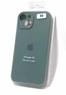 Чохол iPhone 14 Silicon Case original FULL Camera № 50 charcoal grey ( 4you )
