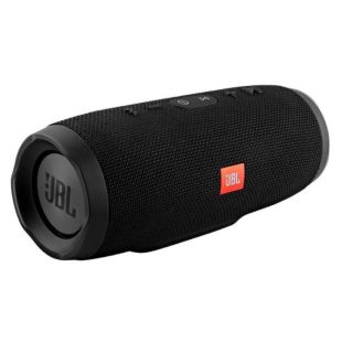 Портативна колонка JBL Charge 3+ (Bluetooth, FM, USB, 2 динаміка, Soft touch) Black