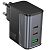 МЗП-USB HOCO CS75A PD70W+ QC3.0 (1USB/2Type-C) Black