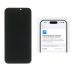LCD iPhone 12 / 12 Pro с черным тачскрином + дисплейная рамка 60Hz без ошибки ZY-OLED  (M) 