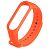 Ремінець на браслет фітнес Xiaomi mi band 5/6/7 Light Orange