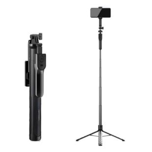 Утримувач для Selfi Monopod NeePho NP-L2S (з триногою) Black