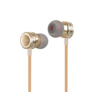 Гарнитура HOCO M16 (микрофон,круглый шнур) Gold "Акционная цена"