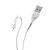 Usb-cable iPhone 5 HOCO X37 Cool power 2.4A 0.5m (круглый) White