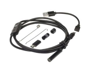 Ендоскоп цифрової камера 640x480, вологозахист IP67, L = 150мм, USB A / Microsoft / Type C (М)