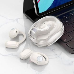 Bluetooth-гарнітура HOCO EA3 (Bluetooth 5.3) Milky/white