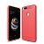 Чехол Samsung J2 Core/J260 (2018) Silicon Polished Carbon Red "Акционная цена"