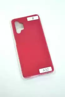 Чохол Samsung A32 5G Silicon Original FULL №2 Rose red (4you)