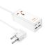 Удлинитель сетевой HOCO AC10A PD65W (2USB/2Type-C/1xSocket) White