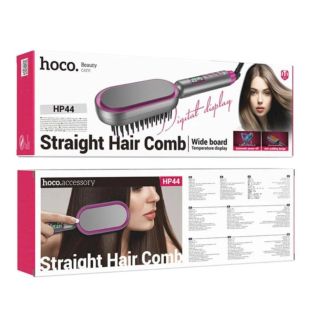 Гребінець-випрямляч для волосся HOCO HP44 Rose red