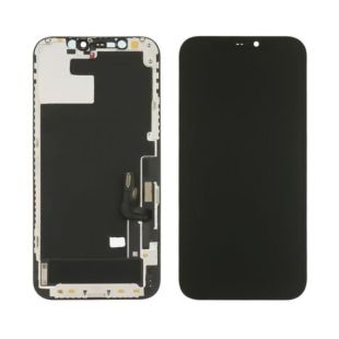 LCD iPhone 12 / 12 Pro с черным тачскрином + дисплейная рамка ORIGINAL FOG (M) 