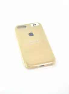 Чохол iPhone 7 /8 Silicon Case original FULL №28 gold (4you)