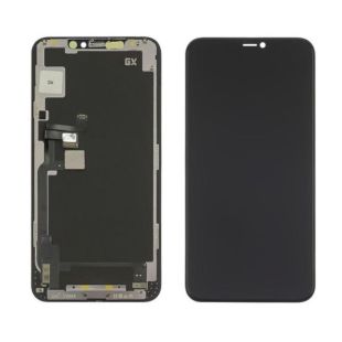 LCD iPhone 11 Pro Max с чёрным тачскрином + дисплейная рамка OLED без упаковки (M) 