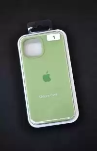 Чохол iPhone 15 Silicon Case original FULL №1 Green (4you)