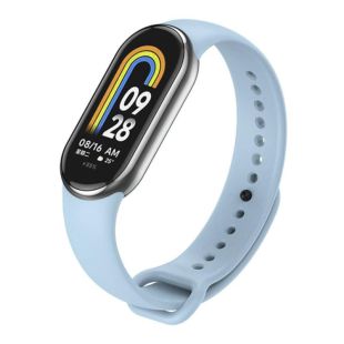 Ремінець на браслет фітнес Xiaomi mi band 8/9/10 Gray blue