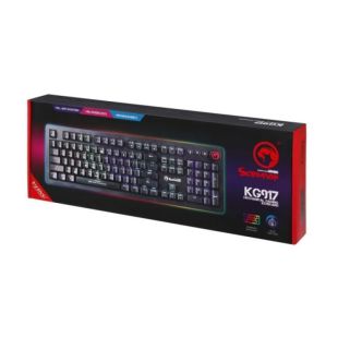 Клавіатура дротова MARVO KG917 (USB, підсвічування) Black