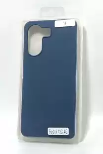 Чохол Xiaomi Redmi 13C(4G) Silicon Original FULL №14 Dark Blue (4you)