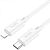 Cable Type-C/iPhone 5 HOCO X88 1m (круглий) White