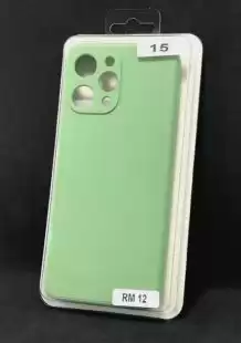 Чохол Xiaomi Redmi 12 Silicon Original FULL № 15 Green (4you)