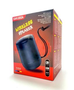 Портативна колонка Kakusiga KSC-605 (Bluetooth 5.0, 3Вт) Black