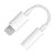 Перехідник HOCO LS34 Lightning + Jack 3.5 White