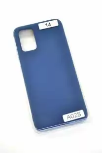 Чохол Samsung A02s/A025 Silicon Original FULL №14 Dark blue (4you)