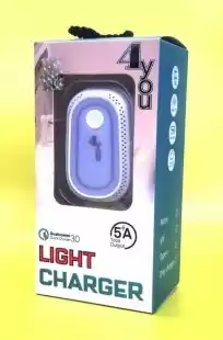 МЗП 4you A42 adjustable light charger (28W, 5A, Fast Charger QC 3.0, 2USB) white (від10шт - 10%)