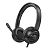 Гарнітура HOCO W112 (мікрофон, LED) (Монітори) Black