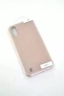 Чохол Samsung M01 Silicon Original FULL №3 Pink sand (4you)