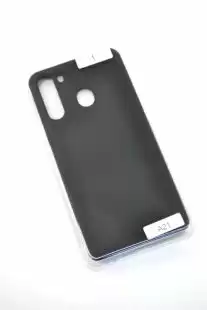 Чохол Samsung A21/A215 Silicon Original FULL №1 Black (4you)